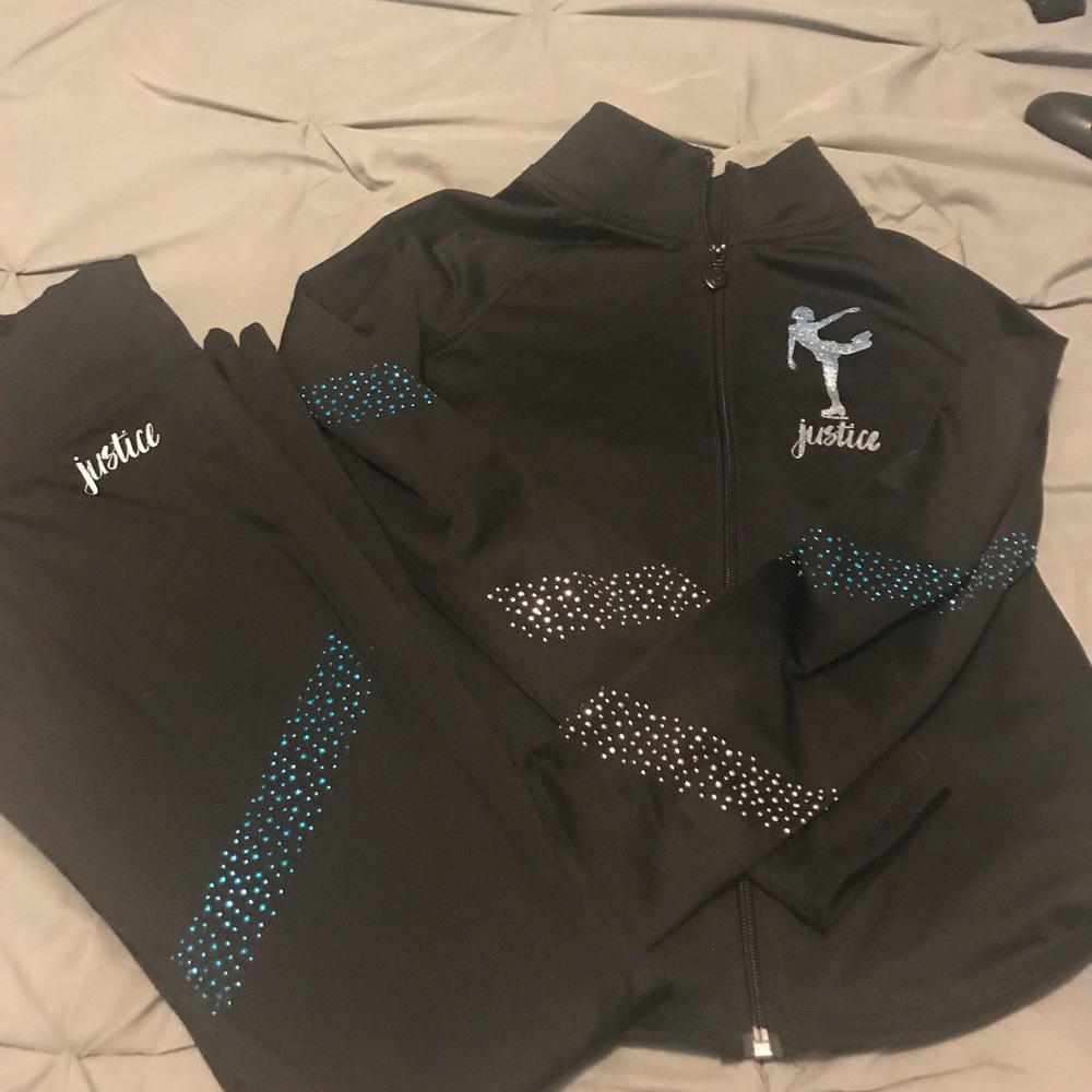 Justice skating outfit girls